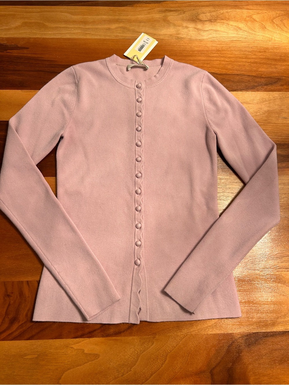 Aritzia Wilfred Shelly Caridigan Dusty Pink XS